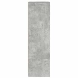 Berkfield Home Cabinet with Drawer Concrete Grey 55.5x34x119.5 cm Engineered Wood - thumbnail 7