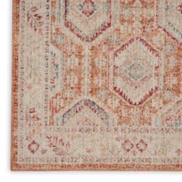The Rug Shop UK Multi Border Traditional Geometric Polyester Easy To Clean Area Rug - Size: 240 cm x 305 cm - thumbnail 5