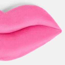 OHS Lips Shaped Decorative Scatter Cushion Throw Pillow in Pink - thumbnail 5