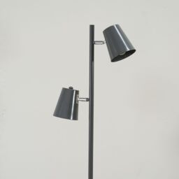 ValueLights Bibi 2 Way Adjustable Multi-Directional Metal Floor Lamp in Charcoal - thumbnail 4