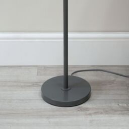 ValueLights Bibi 2 Way Adjustable Multi-Directional Metal Floor Lamp in Charcoal - thumbnail 3