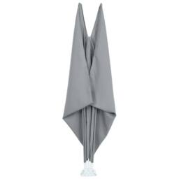 Berkfield Home Durable Collapsible Terrace Side Awning Grey 300x150 cm - thumbnail 6