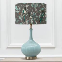 Ursula Table Lamp With Collector Eva Lampshade