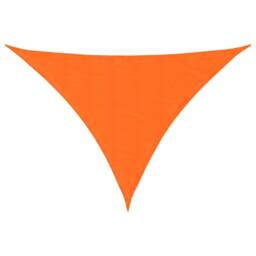Berkfield Home Sunshade Sail Oxford Fabric Triangular 4x5x6.4 m Orange - thumbnail 3