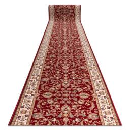 RugsX Wool Nain Runner in Red - Size: 100 cm x 250 cm - thumbnail 1
