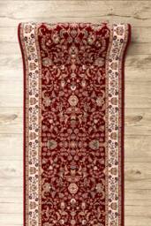 RugsX Wool Nain Runner in Red - Size: 100 cm x 250 cm - thumbnail 4