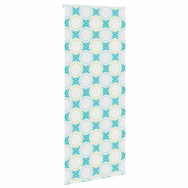 Berkfield Home Shower Roller Blind 100x240 cm Fabric Width 96 cm in Blue - image 1