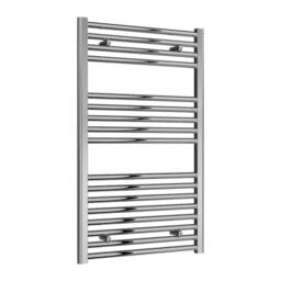 Bathroom Kingdom Diva Chrome Straight Heated Towel Rail 1000x600 in Silver - thumbnail 1