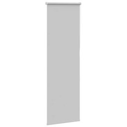 Berkfield Home Roller Blind Blackout Light Grey 40x175 cm Fabric Width 35.7 cm Polyester - thumbnail 3