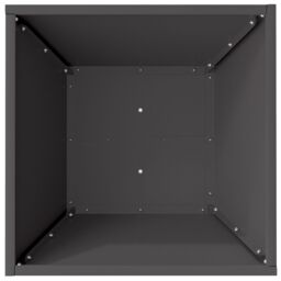 Berkfield Home Garden Bowl Planter Black 40x40x15 cm Steel - Size: 40 x 40 x 15 cm - thumbnail 8
