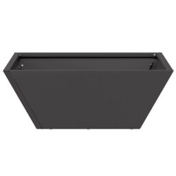 Berkfield Home Garden Bowl Planter Black 40x40x15 cm Steel - Size: 40 x 40 x 15 cm - thumbnail 6