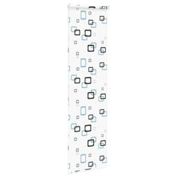 Berkfield Home Shower Roller Blind 70x240 cm Fabric Width 66 cm in White - thumbnail 4