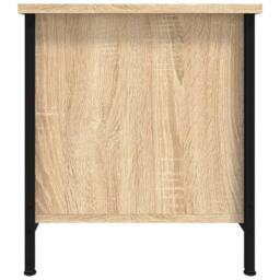 Berkfield Home TV Cabinet Sonoma Oak 100x40x45 cm Engineered Wood in Brown - Size: 100 x 40 x 45 cm - thumbnail 7