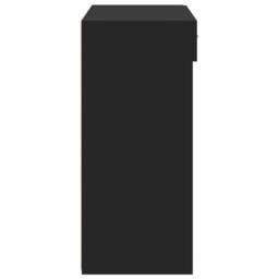 Berkfield Home Sideboard Black 80x42.5x93 cm Engineered Wood - thumbnail 5