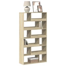 Berkfield Home Bookcase Sonoma Oak 100x33x187.5 cm Engineered Wood in Brown - thumbnail 1