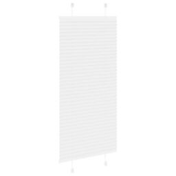 Berkfield Home Pleated Blind White 55x150 cm Fabric Width 54.4 cm Polyester - thumbnail 4