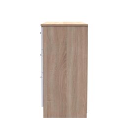 Ready Assembled 2 U Trent 6 Drawer Wide Chest (Ready Assembled) in White - thumbnail 2