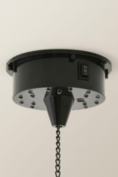 ValueLights Disco Ball Silver Ceiling Light Pendant - thumbnail 4