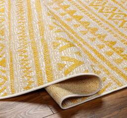 Livabliss Eagean Global Green Ivory Yellow Pink Brown In- & Outdoor Rug - Size: 160 cm x 230 cm - thumbnail 4