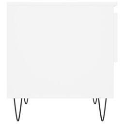 Berkfield Home Coffee Tables 2 pcs White 50x46x50 cm Engineered Wood - Size: 50 x 46 x 50 cm - thumbnail 8