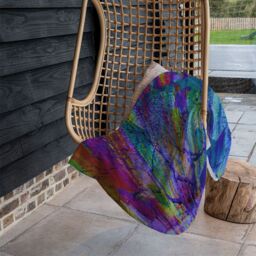 Benjamin Tate Design Tree Growth Blanket in Natural - Size: 120 cm x 150 cm - thumbnail 4