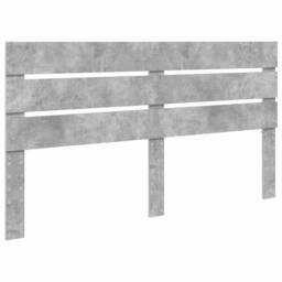Berkfield Home Bed Frame with Headboard Concerte 180 x 200 cm Solid Pine Wood in Grey - thumbnail 6