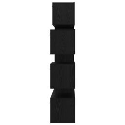 Berkfield Home TV Cabinet Set with Shelf Wall-mounted Other with Storage with Door 8 pcs Black oak 30.5 x 30 x 90 cm - thumbnail 9