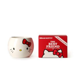 "Hello Kitty ""The Best Friend"" Candle - Strawberry & Cream Scent in White - Size: Medium" - thumbnail 5