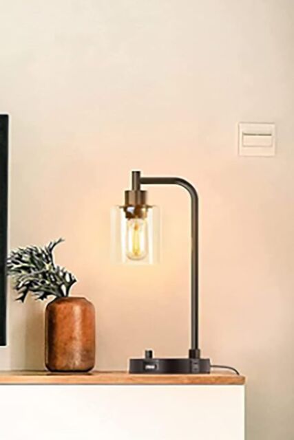 Living and Home 5W Table Lamp in Black - image 1