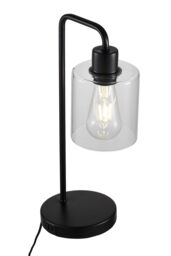 Living and Home 5W Table Lamp in Black - thumbnail 2
