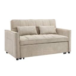 Home Detail Harry Pull-Out Sofa Bed in Beige - thumbnail 3