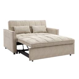 Home Detail Harry Pull-Out Sofa Bed in Beige - thumbnail 4