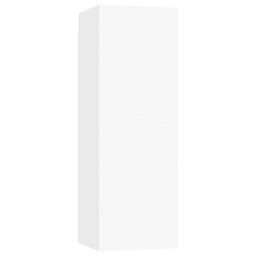 Berkfield Home 4 Piece TV Cabinet Set White Engineered Wood - thumbnail 4