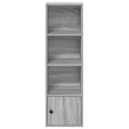 Berkfield Home Durable Bookcase Grey Sonoma 31x24x102 cm Engineered Wood - Size: 31 x 24 x 102 cm - thumbnail 5