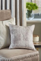 Prestigious Textiles Monument Foil Printed Geometric Cushion in Pink - Size: 43 cm x 43 cm - thumbnail 3