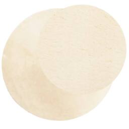 Berkfield Home Rug HUARTE Short Pile Soft & Washable Cream √ò 160 cm - Size: Medium - thumbnail 1