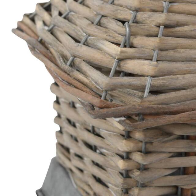 Berkfield Home Comfortable Bird Houses 3 pcs Wicker in Brown - image 1