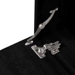 Berkfield Home 6 Piece Bathroom Furniture Set Black Engineered Wood - thumbnail 6