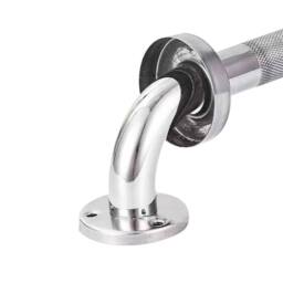 NESTLUNE 40cm Anti Slip Shower Grab Handle Stainless Steel in Silver - Size: 180 cm width x 180 cm drop - thumbnail 4