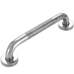 NESTLUNE 40cm Anti Slip Shower Grab Handle Stainless Steel in Silver - Size: 180 cm width x 180 cm drop - thumbnail 3