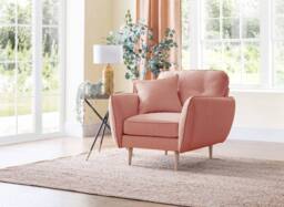 The Great Sofa Company Ailis Armchair Faro Coral