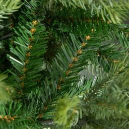 Samuel Alexander 7ft (2.1m) Green Artificial Real Look Grandis Fir Christmas Tree with 2326 Tips & Metal Stand - thumbnail 6