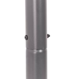 Wyld and Coco Pergola Dark Grey Polyester Steel 300 x 300 cm - thumbnail 7