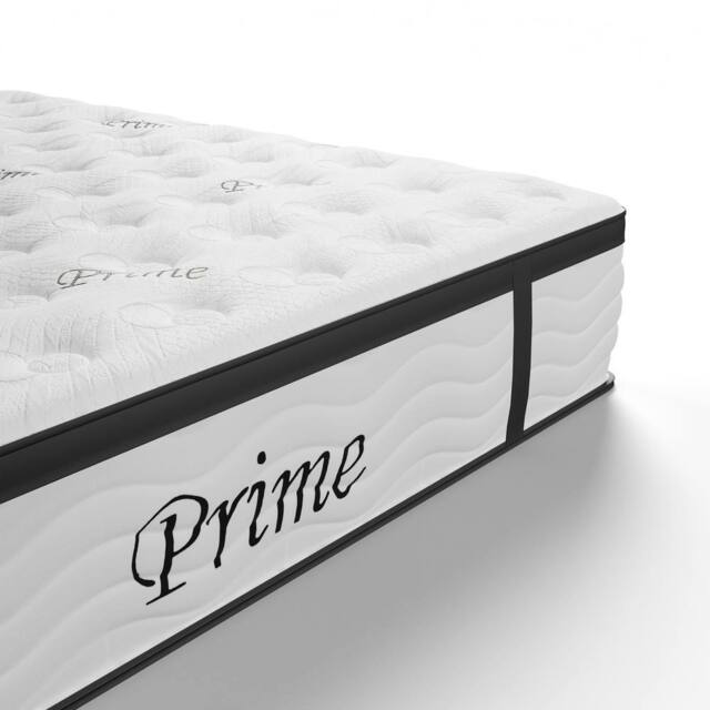 Prime 3000 Pocket Gel Mattress in Natural White - Size: Double - image 1