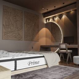Prime 3000 Pocket Gel Mattress in Natural White - Size: Double - thumbnail 3