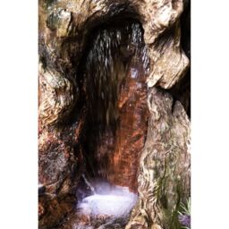 Primrose Cascading Water Feature Rock Waterfall Colorado Falls with Lights 98cm in Grey - thumbnail 5