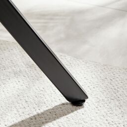 FurnitureboxUK Leonardo Square Black Wood Veneer Side Table - thumbnail 5