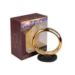 Menkind Lord Of The Rings Magical Golden Glow One Ring Lamp in Metallic Gold - thumbnail 6