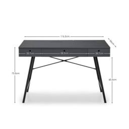 Cheshire Signature Trianon Writing Desk in Grey - thumbnail 9