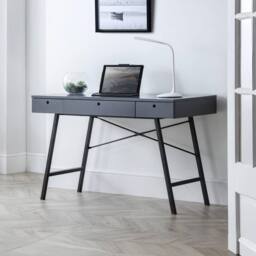 Cheshire Signature Trianon Writing Desk in Grey - thumbnail 2